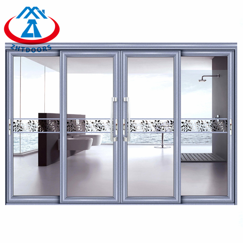 Bullet Proof Design Double Glazing Security Sliding Door