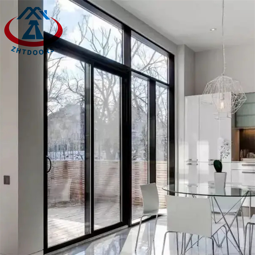 Favorable Price Thermal Break Double Glazed  Aluminium Sliding Door