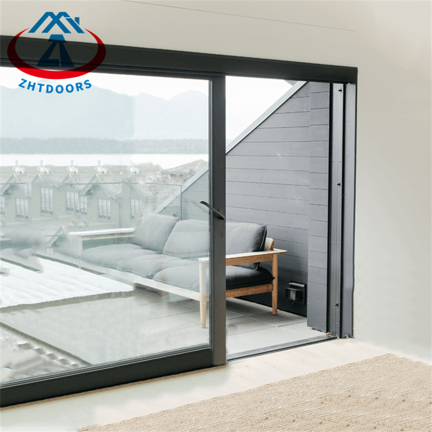 Modern Design 96 X 80 Sliding Patio Door Glass Aluminium Sliding Door