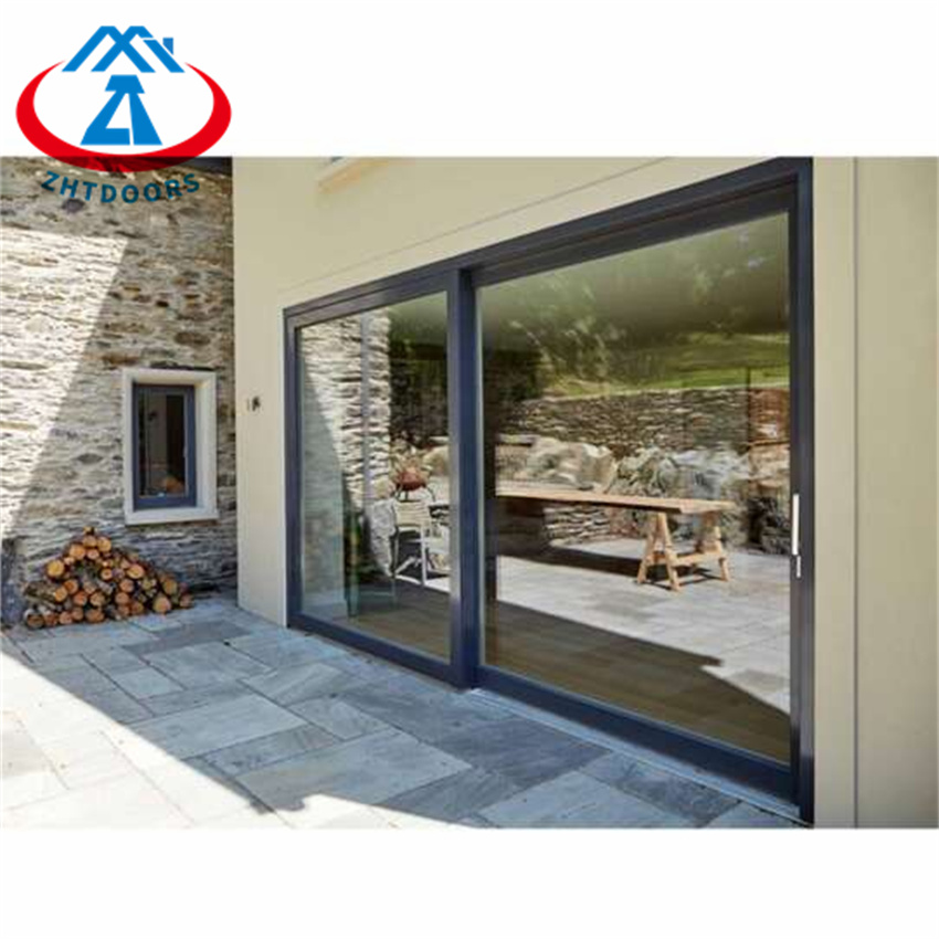 Modern Design 96 X 80 Sliding Patio Door Glass Aluminium Sliding Door