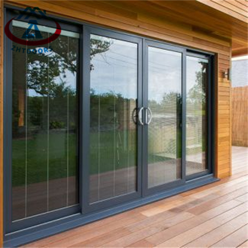 Modern Design 96 X 80 Sliding Patio Door Glass Aluminium Sliding Door