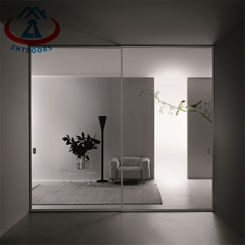 Modern Design Frameless Aluminum Sliding Door