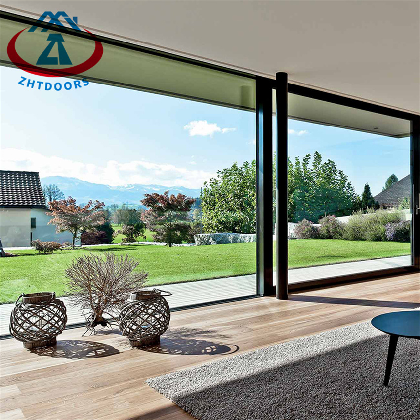 Modern Design Frameless Aluminum Sliding Door