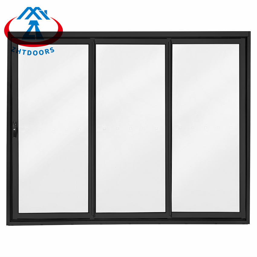 Modern Interior Pocket Sliding Double Tempered Glass Door