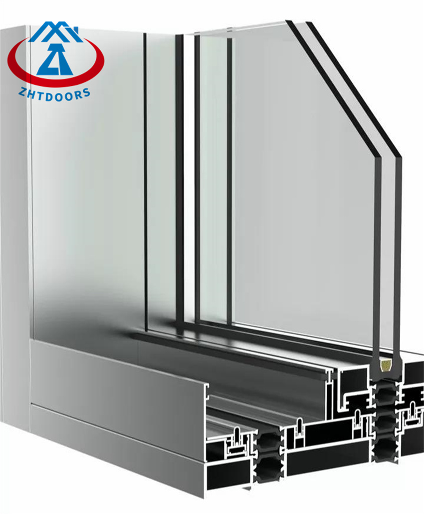 Modern Minimalist Style Broad Aluminium Sliding Door