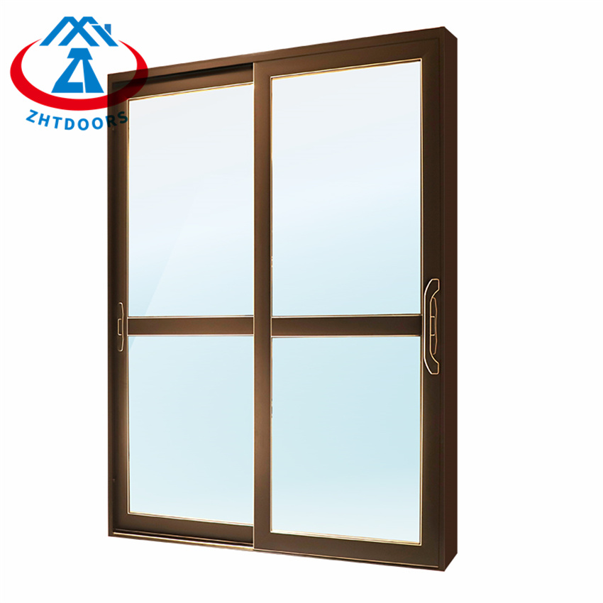 Modern Style Aluminum Frame Sliding Glass Door
