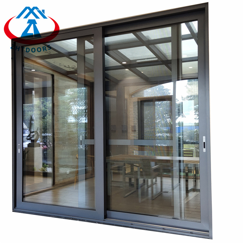 Customized Exterior Soundproof Thermal Break Double Aluminium Sliding Door