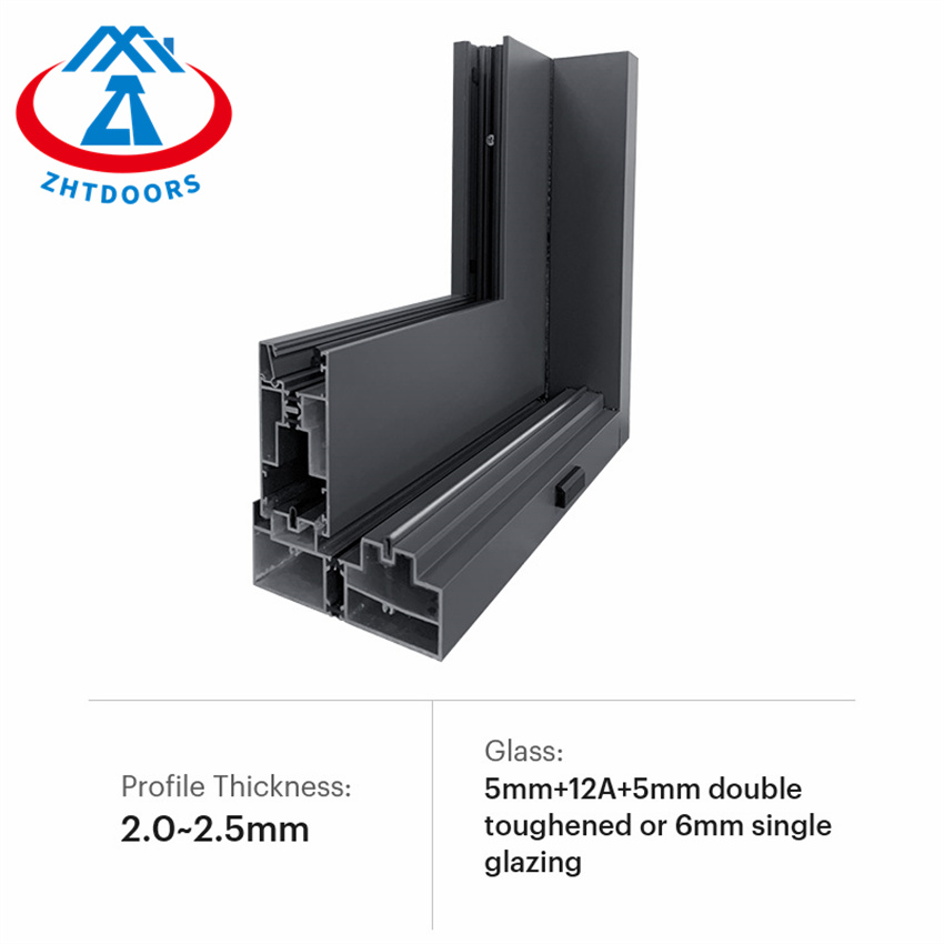 Factory Balcony Sliding Glass Door Anti-theft