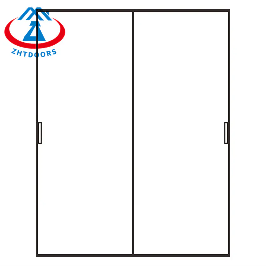 Safe And Reliable French Narrow Sliding Door