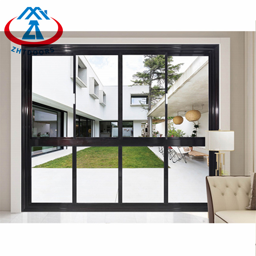 Sliding Aluminum Doors Glass Curtain Interior Partition
