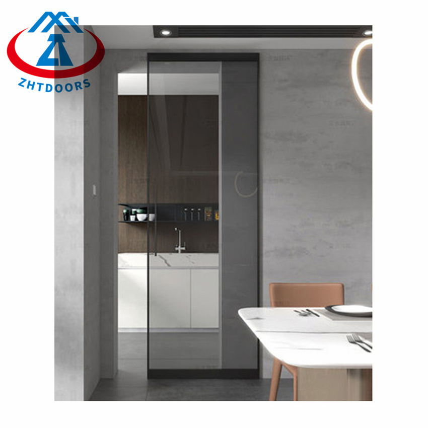 Slim Aluminum Sliding Door Invisible Track Profiles