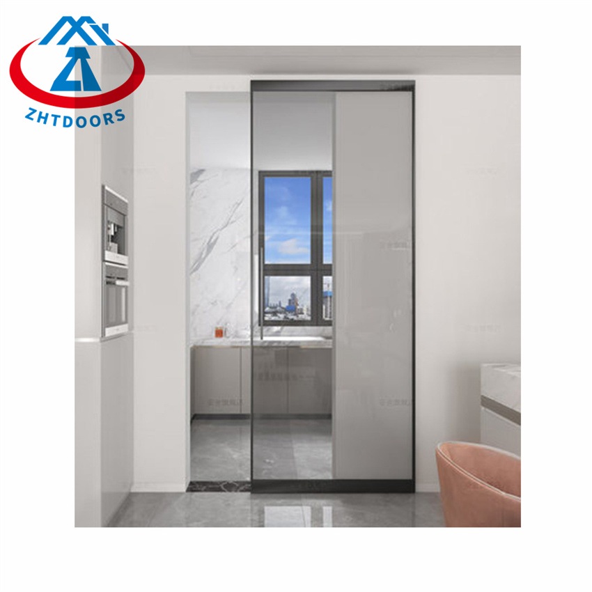 Slim Aluminum Sliding Door Invisible Track Profiles