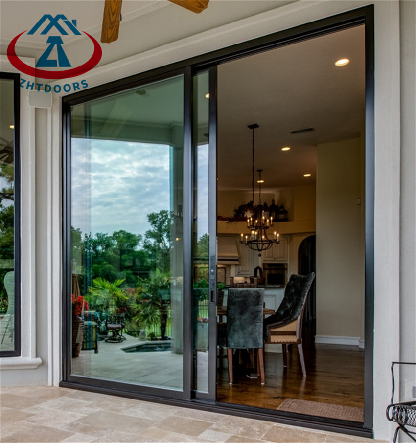 Soundproof Super Smooth Outdoor Balcony Aluminum Garden Sliding Door