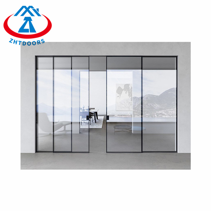 Superhouse Thermal Break Double Large Glass Aluminium Sliding Door