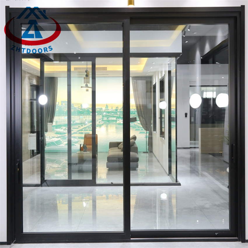 Superhouse Thermal Break Double Large Glass Aluminium Sliding Door