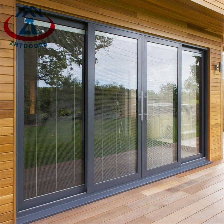 Hurricane Proof Impact Commercial  Aluminium Sliding Door