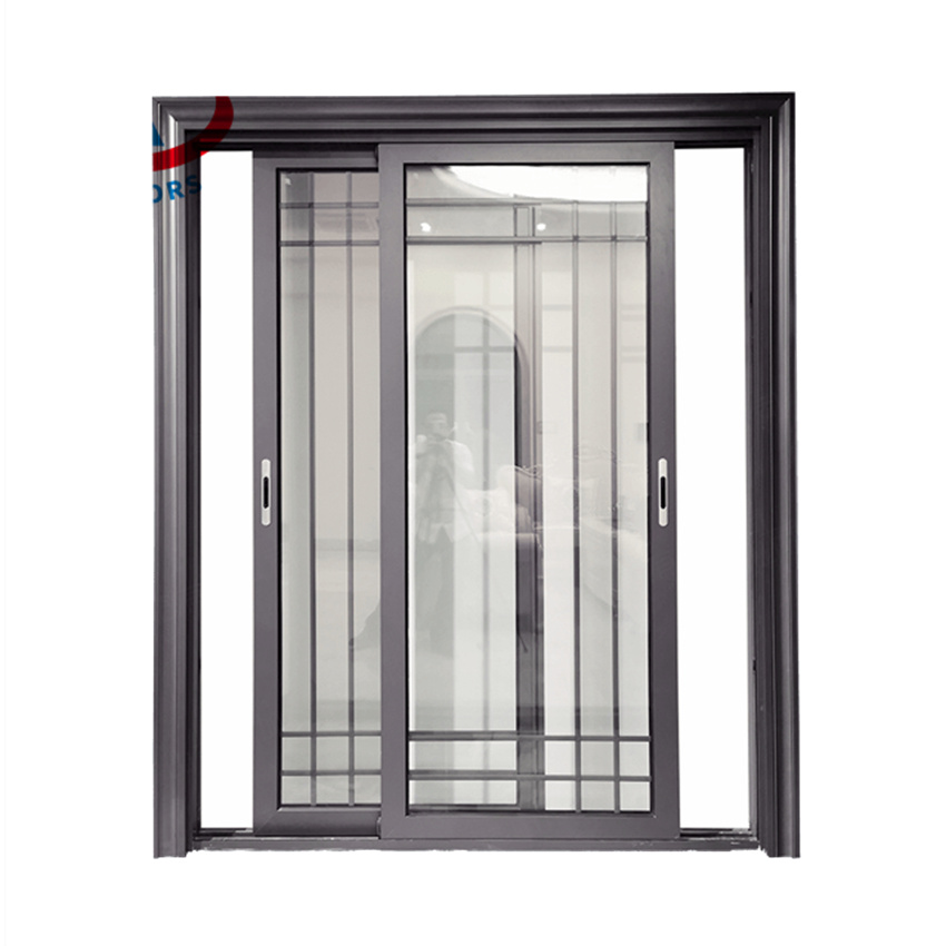 Sliding Glass Door Aluminum Tempered