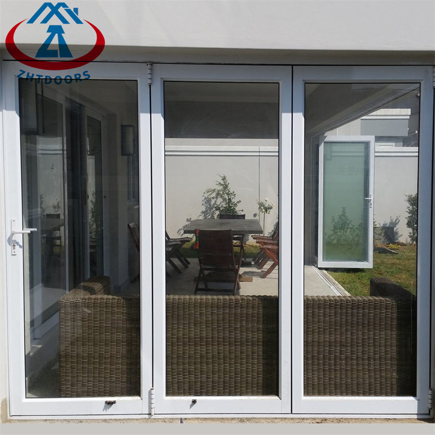 Door  aluminum Alloy Double Aluminium Folding Door