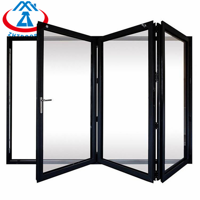 Aluminium Frame wooden Frame Folding Glass Windows