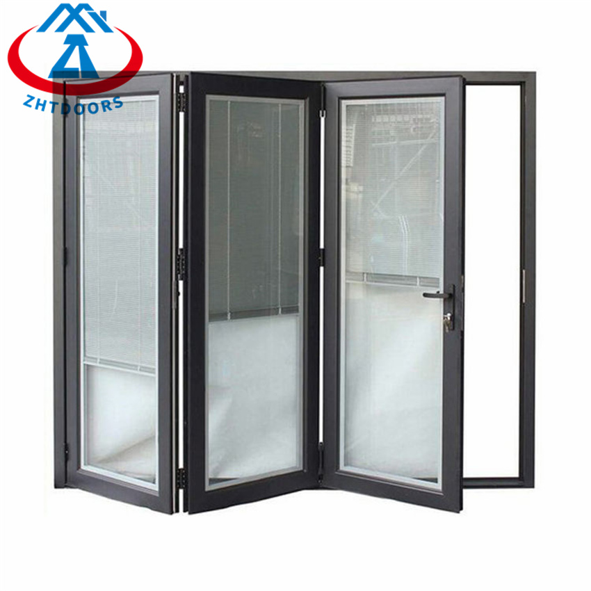 Aluminium Frame wooden Frame Folding Glass Windows