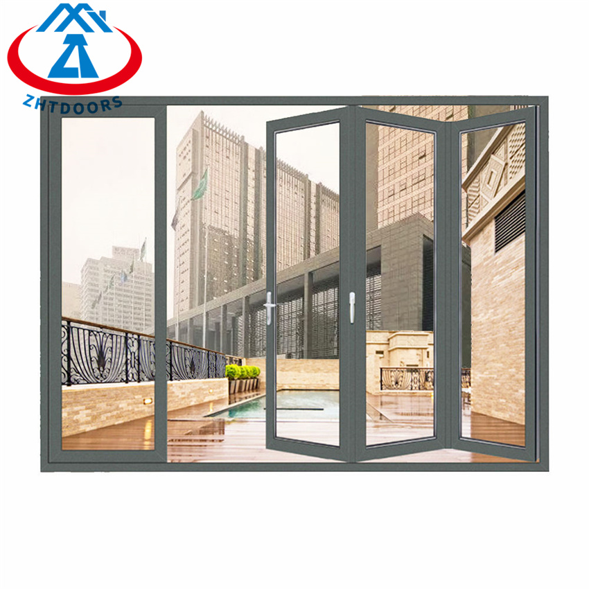 Aluminum Anti-pinch Folding Doors Home Furnishing Modern