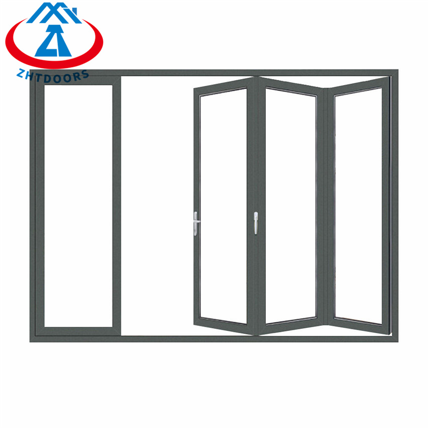 Aluminum Anti-pinch Folding Doors Home Furnishing Modern