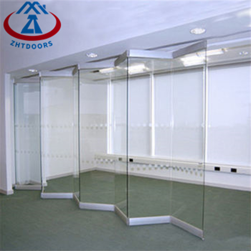 Aluminum Patio   Balcony Double Glass Exterior Aluminium Folding Door