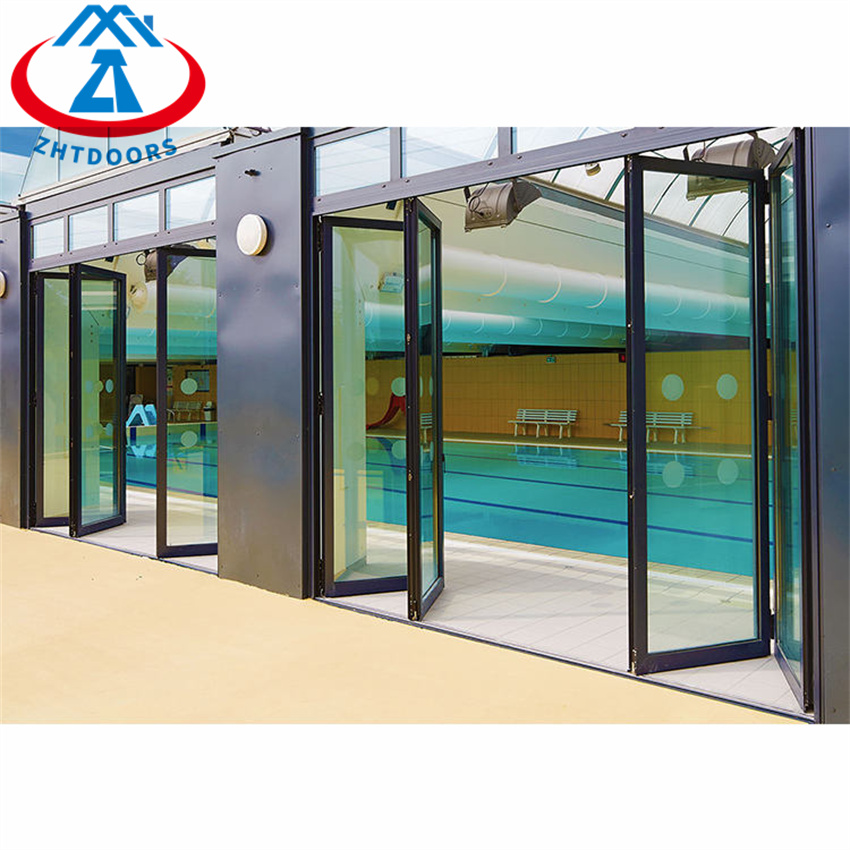 Australia Standard Aluminium Slim Frame Fireproofing Aluminium Folding Door