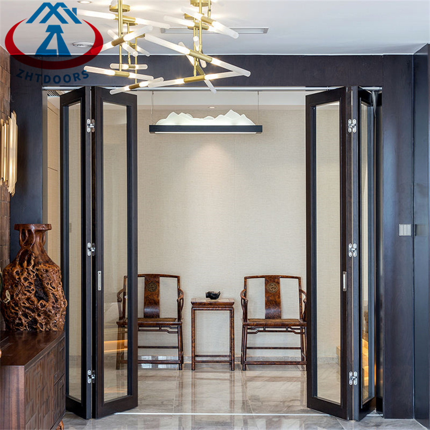Aluminium Hinged Door With Folding Door