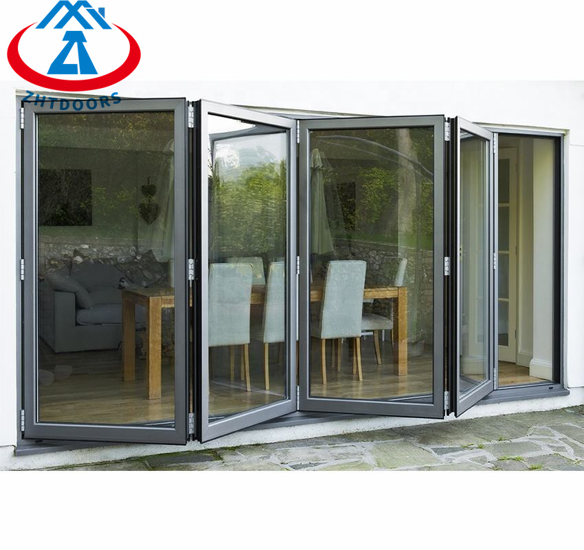 Beautiful Picture Aluminum Commercial Security External Folding Door