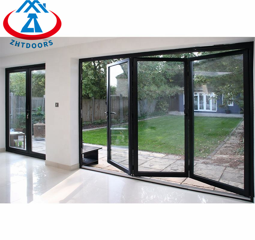 Beautiful Picture Aluminum Commercial Security External Folding Door