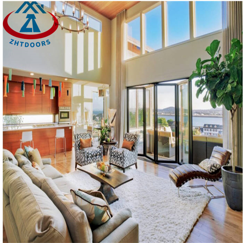 Customized Heat Insulation Bifold Doors Aluminium Folding Door
