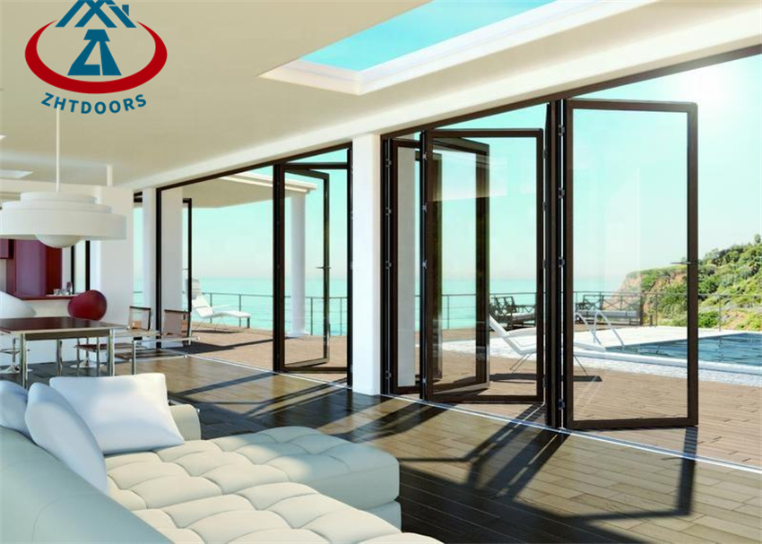 Cheap Price Outdoor Waterproof Aluminium Folding Doors