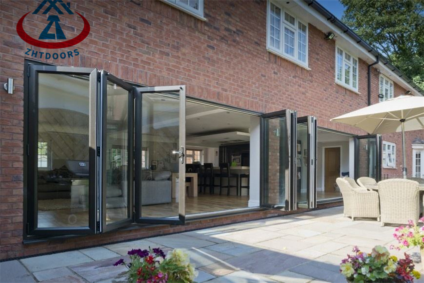 Cheap Price Outdoor Waterproof Aluminium Folding Doors