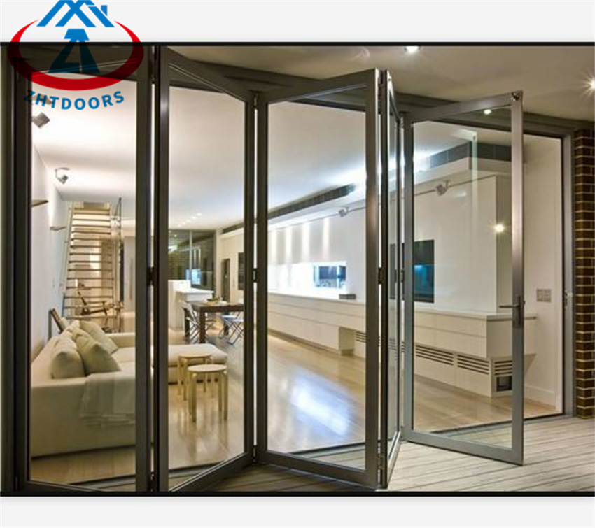 Commercial Prefabricated Aluminum Frame Folding Door
