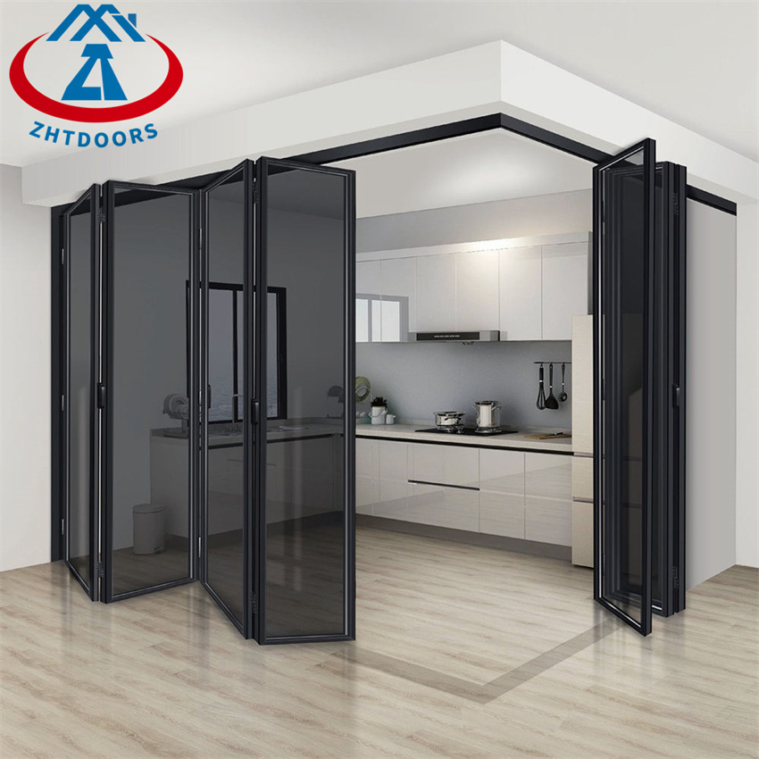 Customized European Contemporary Double Glazed Frameless Aluminium