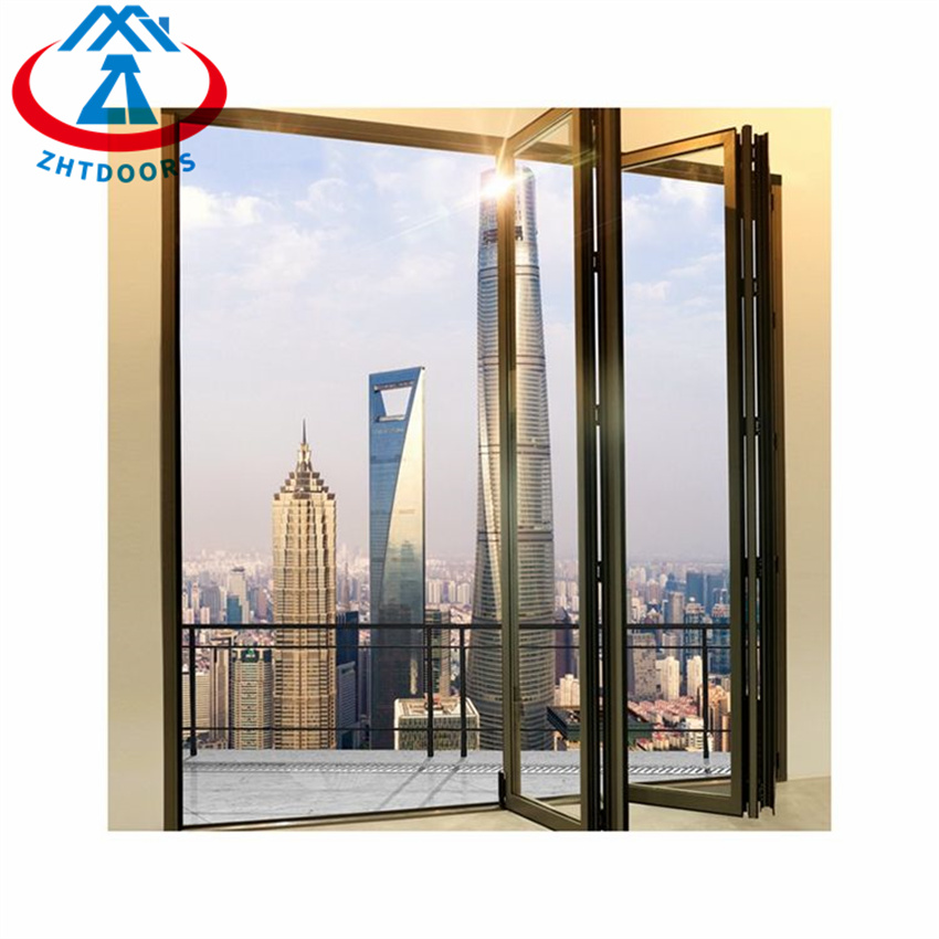 Customized High-grade Aluminum Glass Door Chinese Stainles Aluminium Folding Door