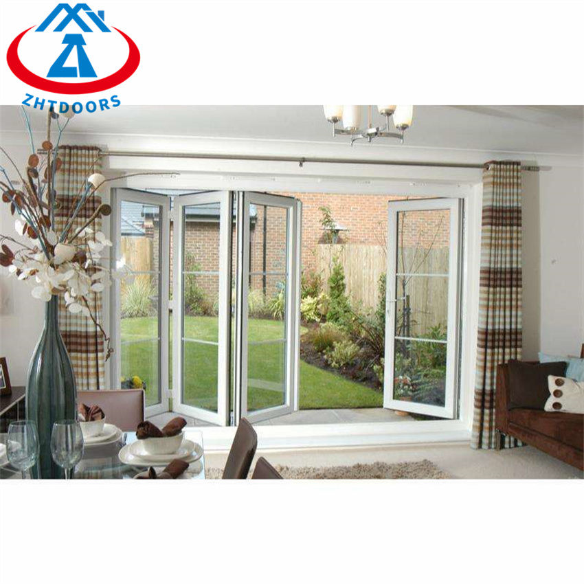 Customized Double Glazed Aluminium Glass Bifold Door