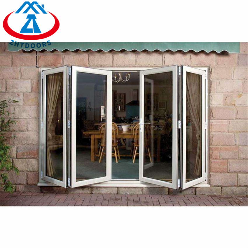 Customized Double Glazed Aluminium Glass Bifold Door