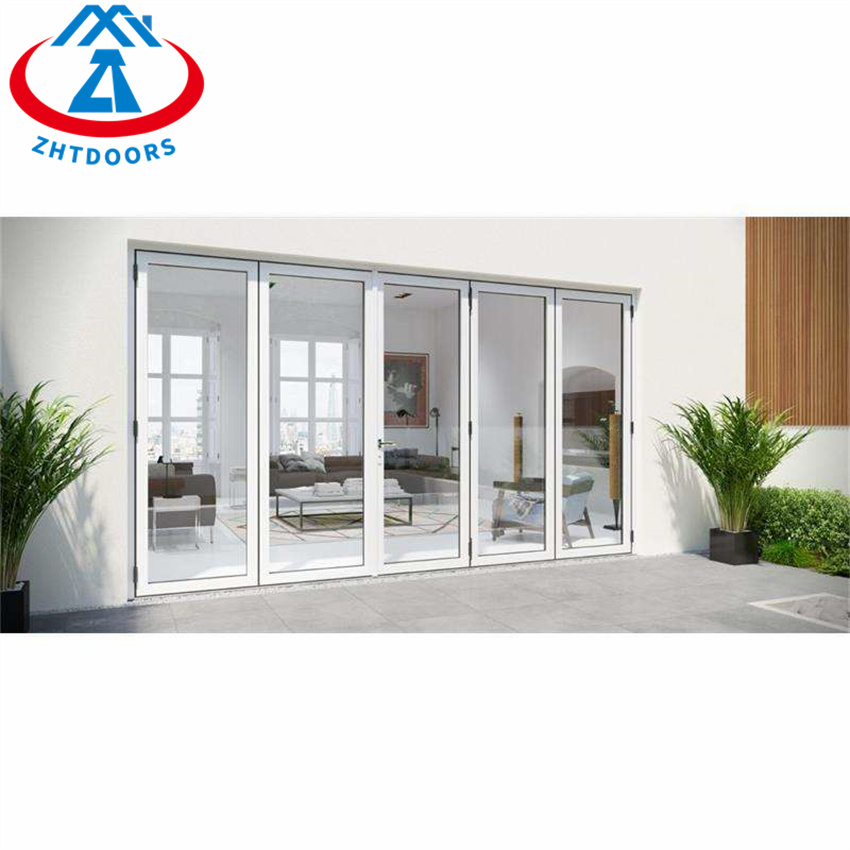 Customized Double Glazed Aluminium Glass Bifold Door