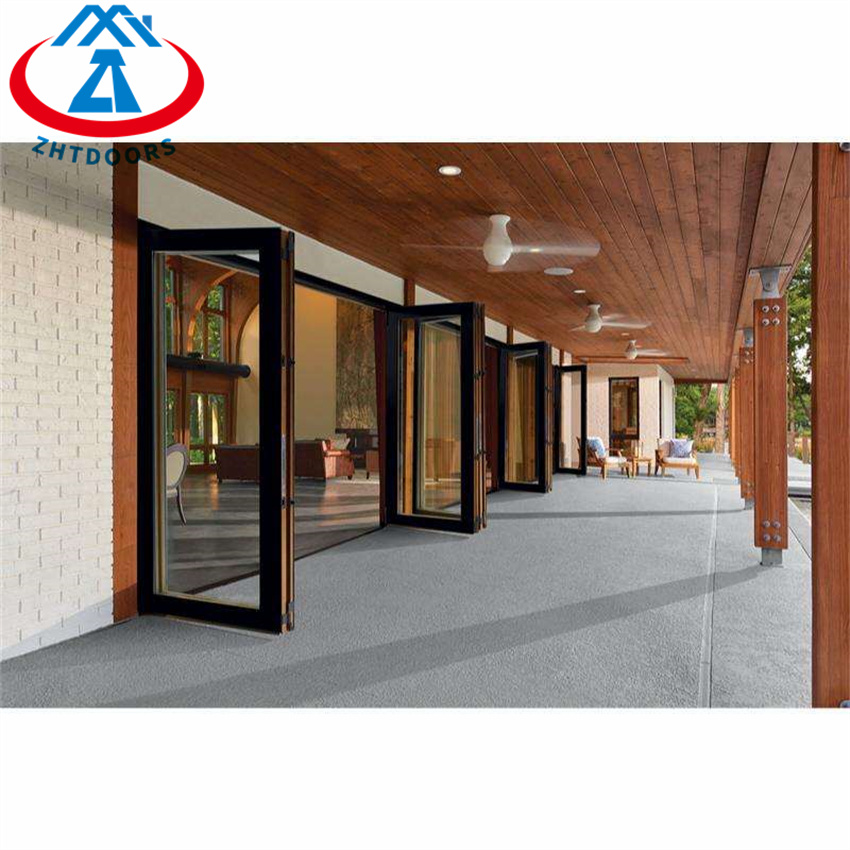 Customized Double Glazed Aluminium Glass Bifold Door