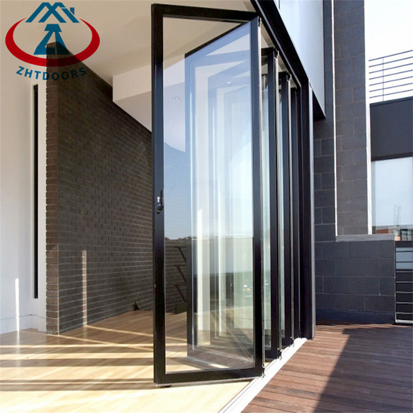 Customized Waterproof Exterior Bi Folding Door Aluminum