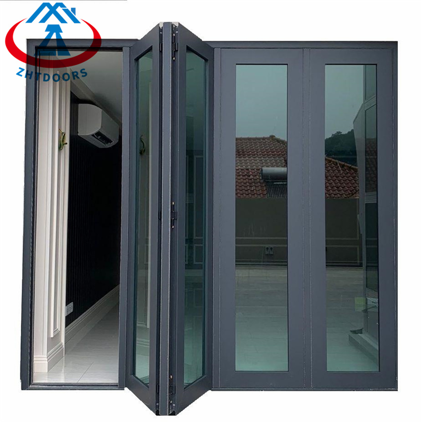 Exterior Aluminium Bi Folding Glass Door Design Aluminium Folding Door