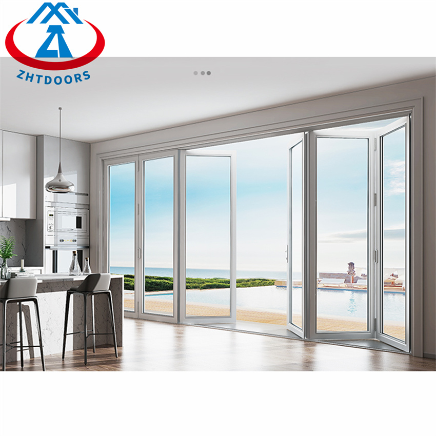 Folding Door System Exterior Aluminum House Patio