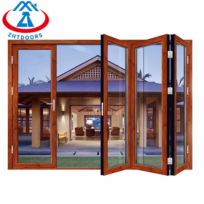 Folding Door System Exterior Aluminum House Patio