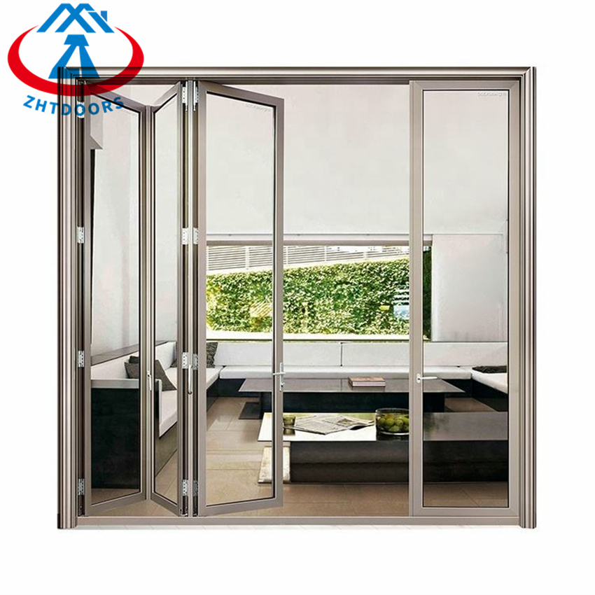 Factory Price Double Glazed Aluminum Folding Door