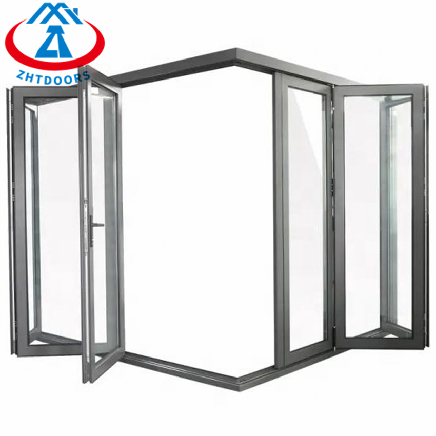 Glass Accordion Kitchen Custom Bi Fold Aluminum Folding Door