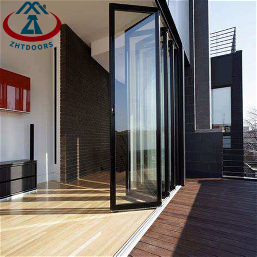 Glass Accordion Kitchen Custom Bi Fold Aluminum Folding Door