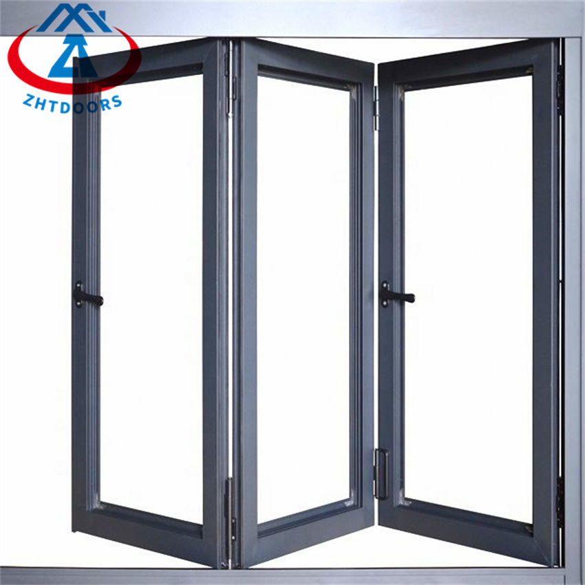 High Class Foldable Aluminum Elegant Glass Door Folding Door