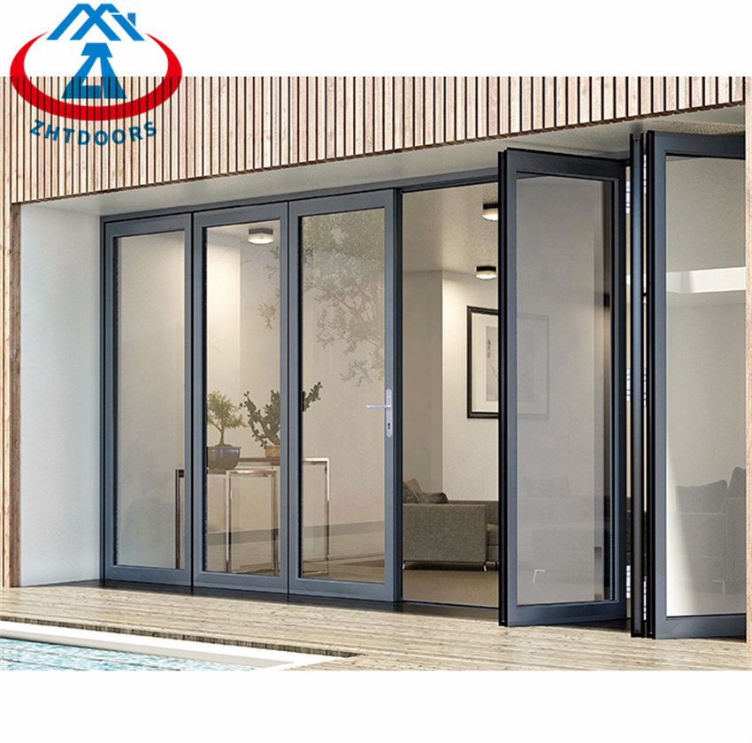 High Quality Thermal Break Soundproof Home Office Folding Door